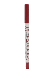 Maroof 24 Hour Long Lasting Water Proof Retractable Matte Lip Liner, 1.2gm, Plum Red, Red