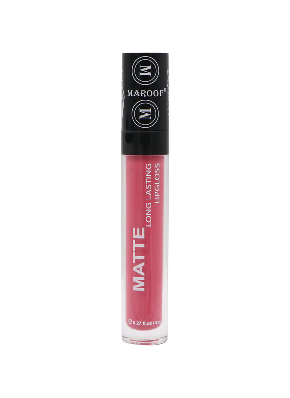 Maroof Matte Long Lasting Lipgloss, 8ml, Bubbly, Pack of 5