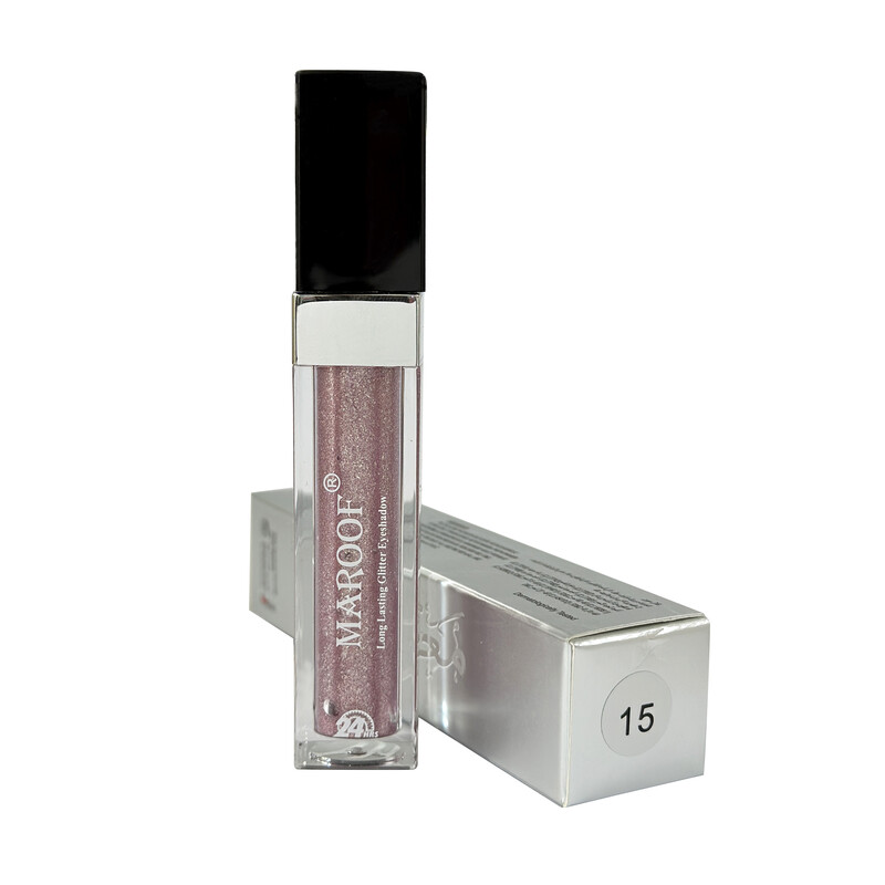 MAROOF Long Lasting Glitter Eyeshadow by Maroof - 15 Purple Glamour