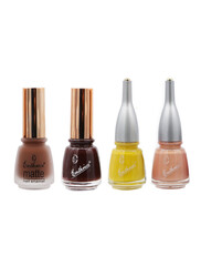 Enthrice Quick Dry Nail Polish 15ml Combo 5-10-38-52 Pack of 4