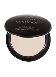 Maroof L'Amour Professional Makeup Pressed Powder, 12g, 01 Beige, Beige