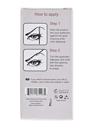 Maroof Eyebrow Styling Mascara, 6.5ml, 01 Brown, Brown