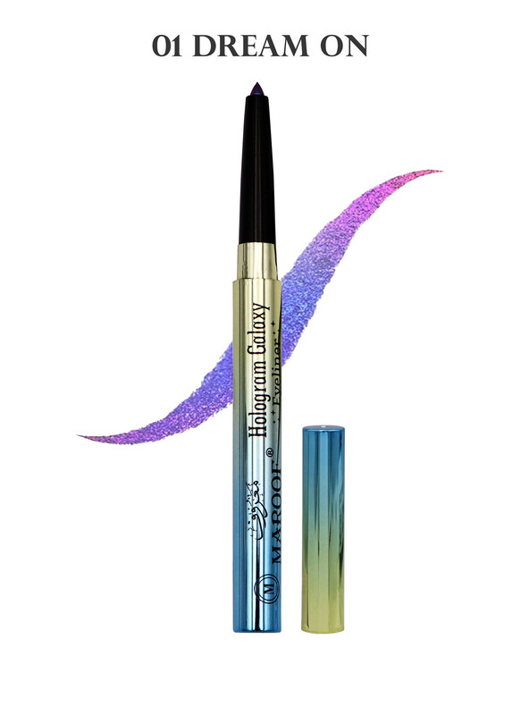 MAROOF Hologram Galaxy 24-Hour Long Lasting Eyeliner 0.35g - 01 Dream On