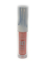 Maroof 3D Holographic Sparkle Lip Gloss, 5g, 09 Peach, Orange