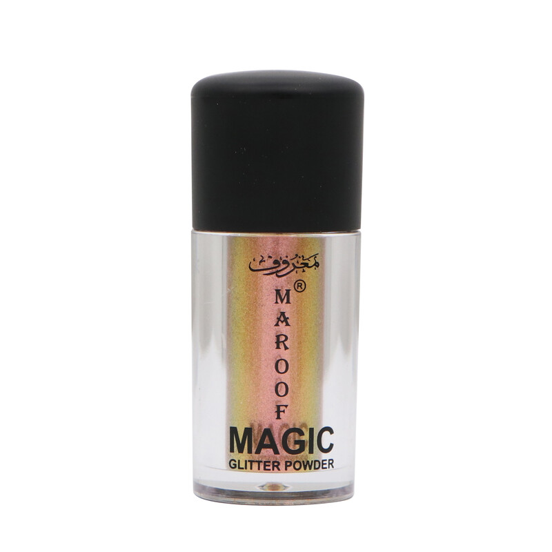 MAROOF Glitter Powder Magic 03 Peach Brown