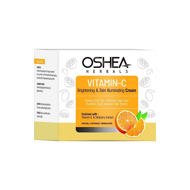 Oshea Herbals Vitamin C Brightening and Skin Illuminating Face Cream, 50g