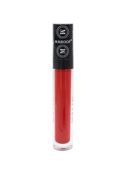 MAROOF Matte Long Lasting Lipgloss 8ml, 07 Fire Red