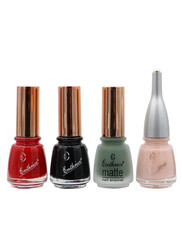 Enthrice Quick Dry Nail Polish 15ml Combo 4-42-48-59 Pack of 4
