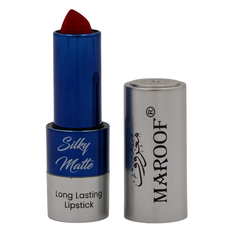 

MAROOF Silky Matte Long Lasting Lipstick 3.8g, 11 Wild Cherry