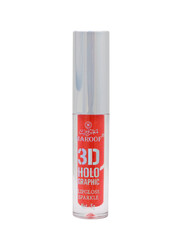 MAROOF 3D Holographic Sparkle Lipgloss 5g, 01 Orange