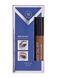 Maroof Eyebrow Styling Mascara, 6.5ml, 01 Brown, Brown