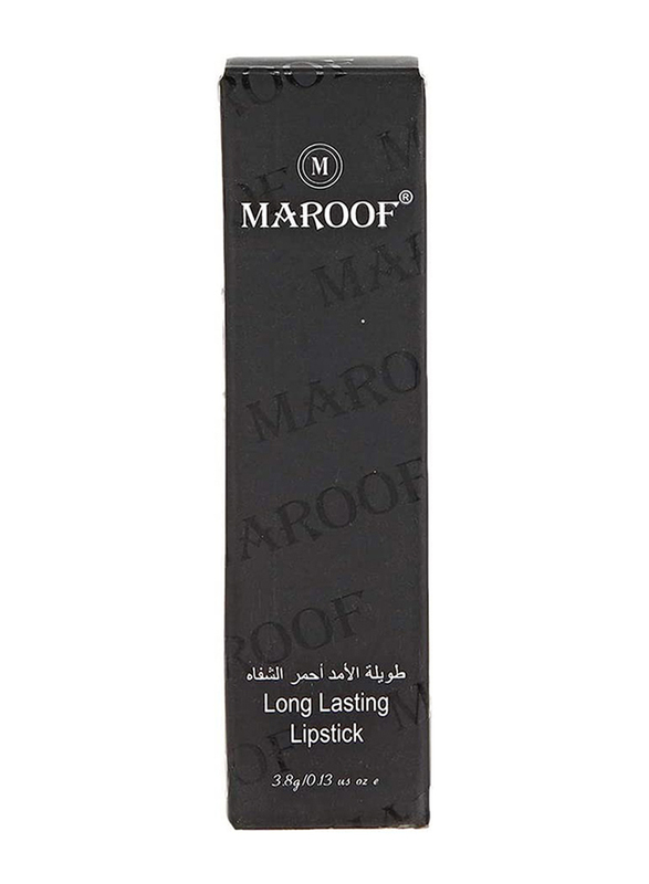 Maroof Long Lasting Lipstick, 3.8g, 17 Brown, Brown