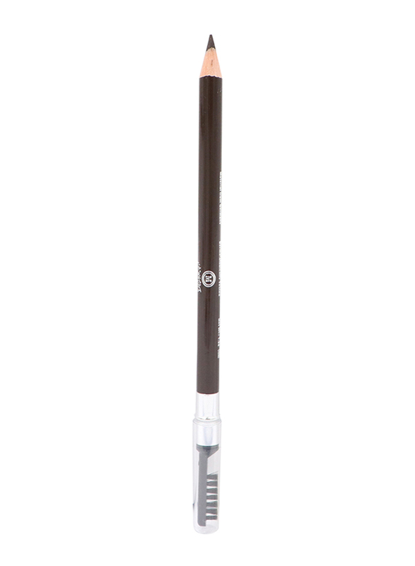 Maroof Eye Brow Shape Pencil with Brush, 1.2gm, 102 Blackish Brown