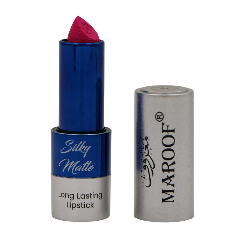 

MAROOF Silky Matte Long Lasting Lipstick 3.8g, 12 Pink Curve