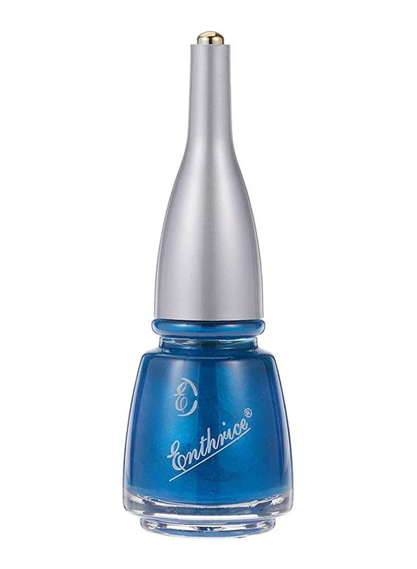 Enthrice Quick Dry Nail Polish, 15ml, 21 Blue, Blue