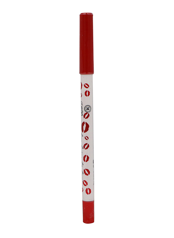 Maroof 24 Hour Long Lasting Water Proof Retractable Matte Lip Liner, 1.2gm, Lover Red, Red