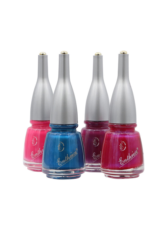 Enthrice Quick Dry Nail Polish 15ml Combo 2-3-21-37 Pack of 4