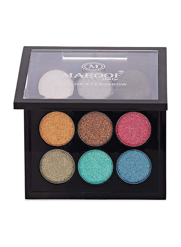 Maroof 9 Color Eyeshadow, 7.2g, 02 Multicolour, Multicolour