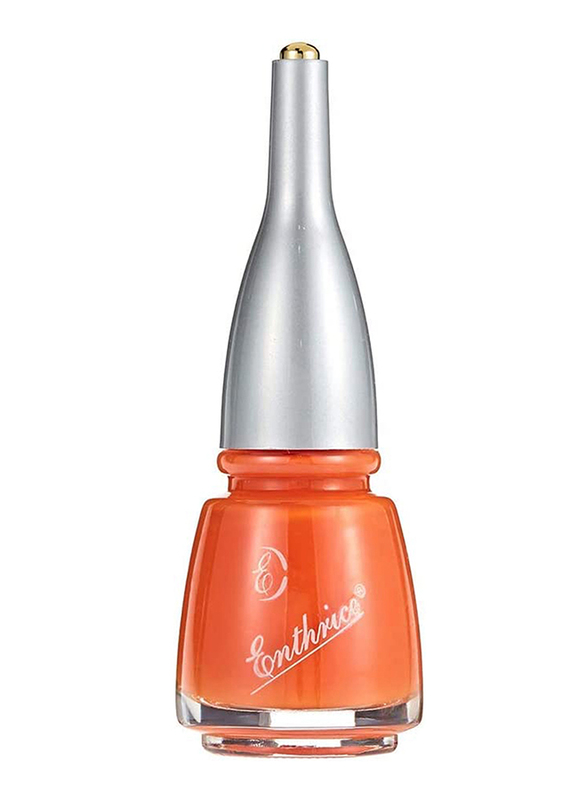 Enthrice Quick Dry Nail Polish, 15ml, 06 Orange, Orange