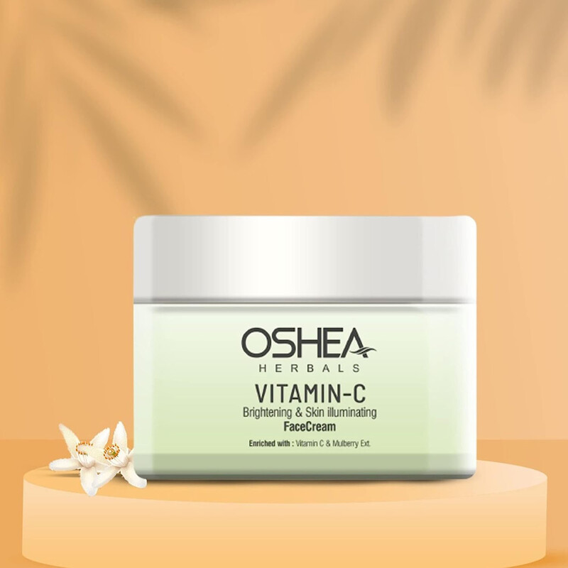 Oshea Herbals Vitamin C Brightening and Skin Illuminating Face Cream, 50g