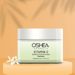 Oshea Herbals Vitamin C Brightening and Skin Illuminating Face Cream, 50g