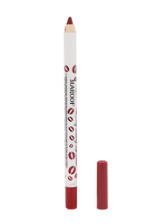 Maroof 24 Hour Long Lasting Water Proof Retractable Matte Lip Liner, 1.2gm, Plum Red, Red