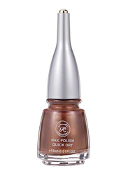 Enthrice Quick Dry Nail Polish, 15ml, 26 Golden, Gold