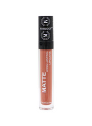 MAROOF Matte Long Lasting Lipgloss 8ml, 08 Honey