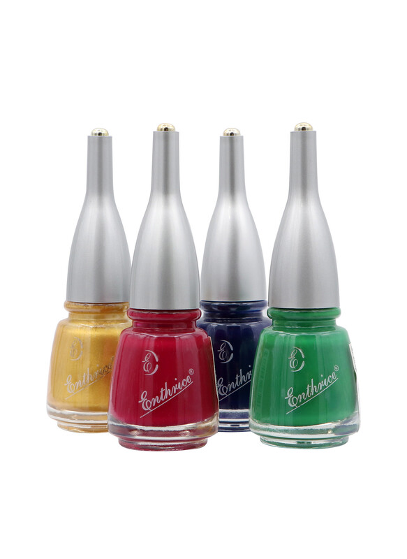 Enthrice Quick Dry Nail Polish 15ml Combo 1-9-16-34 Pack of 4
