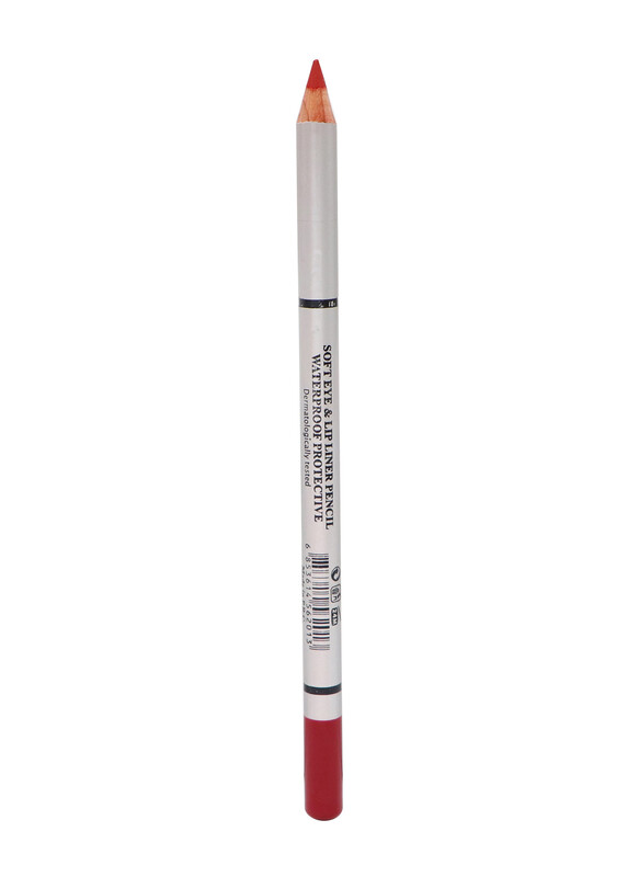 Maroof Soft Eye and Lip Liner Pencil, M04 Rose Red