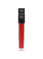 MAROOF Matte Long Lasting Lipgloss 8ml, 07 Fire Red