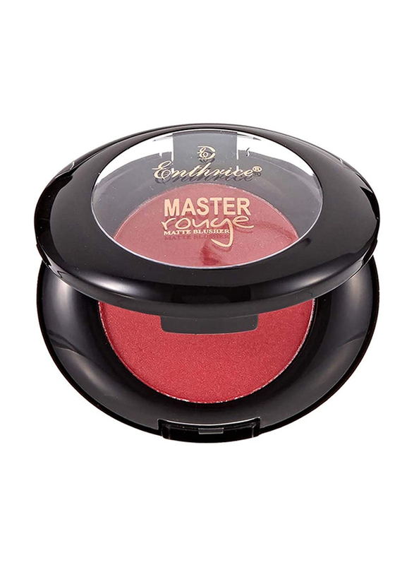 Enthrice Master Rouge Matte Blusher, 20gm, 13 Red, Red