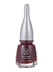 Enthrice Quick Dry Nail Polish, 15ml, 33 Brown, Pink