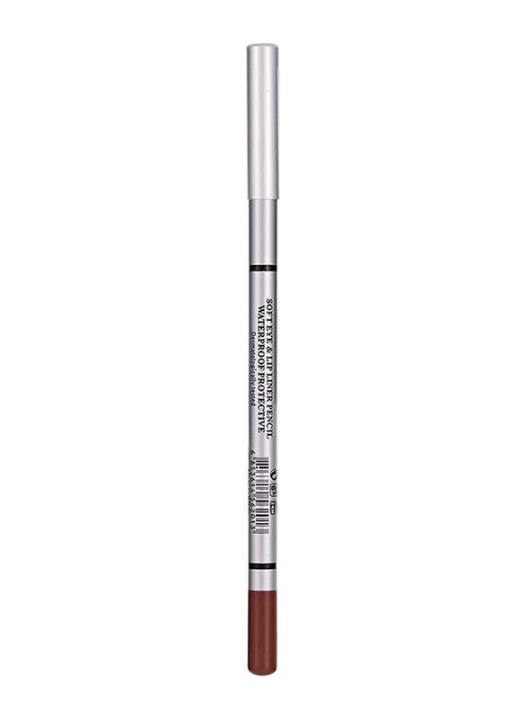 Maroof Soft Eye and Lip Liner Pencil, 02 Brown, Brown
