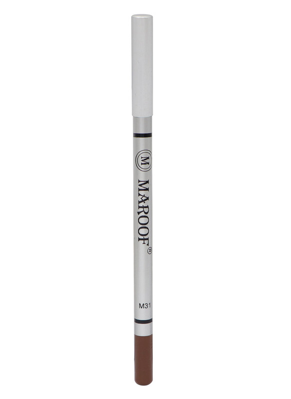 Maroof Soft Eye and Lip Liner Pencil, M31 Light Brown