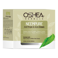 Oshea Herbals Neempure Anti Acne and Pimple Cream, 50g