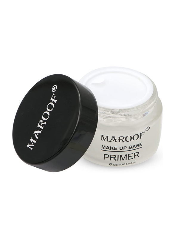 Maroof Make Up Base Primer, 20g, 01 Transparent, Clear