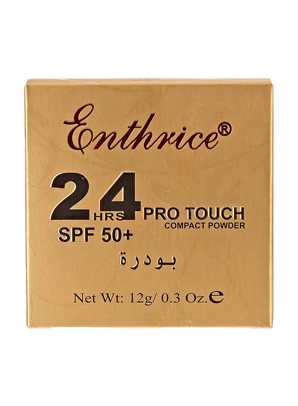Enthrice 24 Hours Pro Touch Compact Powder, 12gm, 06 Beige