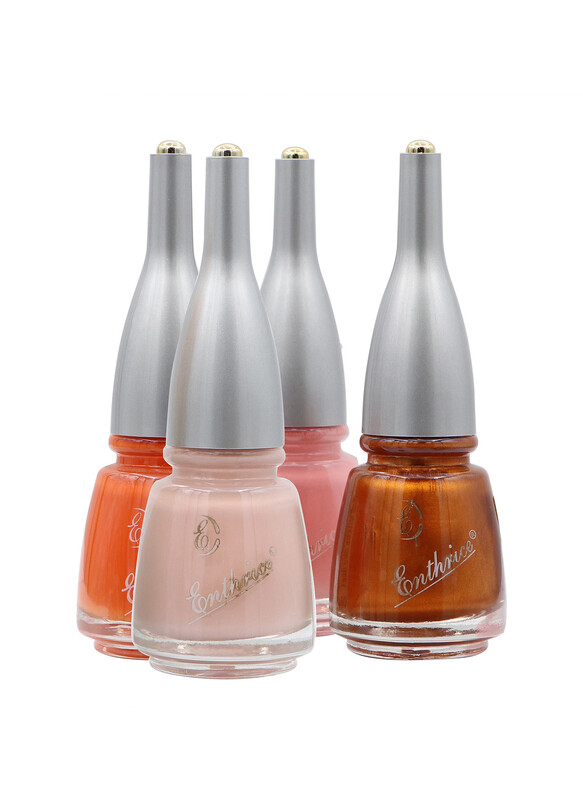 Enthrice Quick Dry Nail Polish 15ml Combo 6-18-35-42 Pack of 4