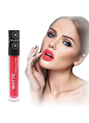 MAROOF Matte Long Lasting Lipgloss 8ml, 12 Kiss Me