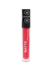 Maroof Matte Long Lasting Lipgloss, 8ml, Bubbly, Pack of 5