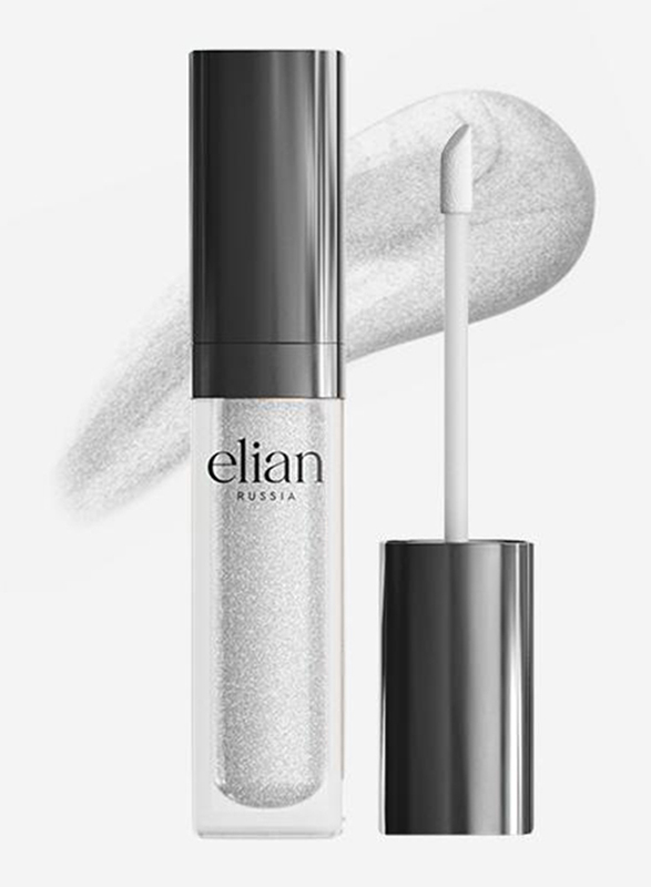 Elian Russia Extreme Shine Lip Gloss, 101 Altai Silver, Silver