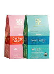 Secrets of Tea Peppermint Fertility Tea Unisex, 2 x 20 Tea Bags