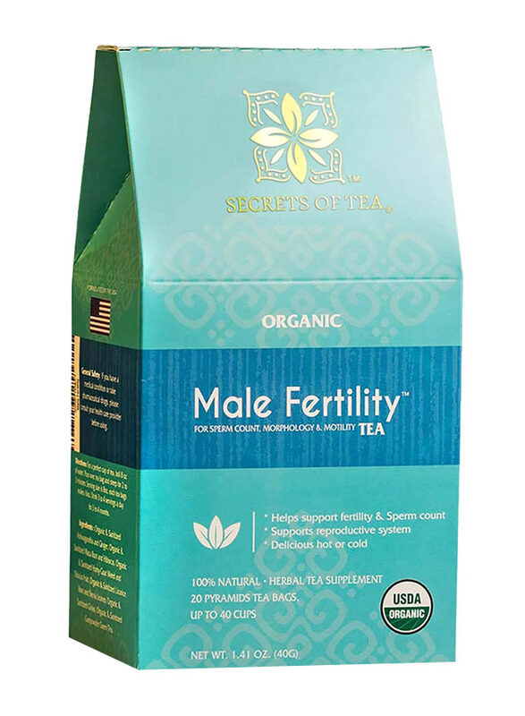 

Secrets of Tea Male Fertility Tea, 20 Tea Bags