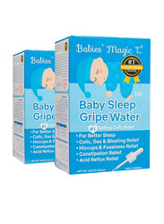 Babies Magic T Gripe Water for Baby Sleep, Colic & Gas Relief, 100ml, 2 Pieces