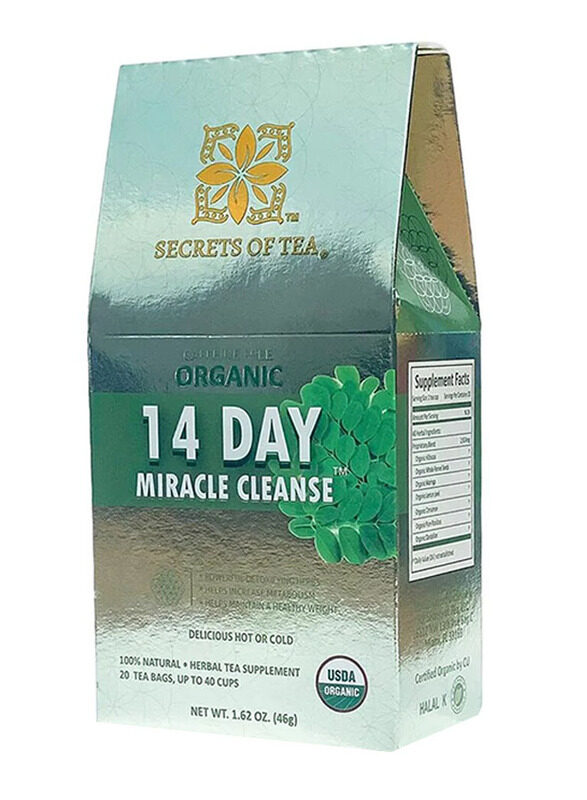 

Secrets of Tea 14 Day Detox Herbal Tea, 20 Tea Bags