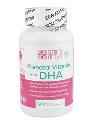Secret of Tea Prenatal Vitamin + DHA Dietary Supplement, 60 Softgels