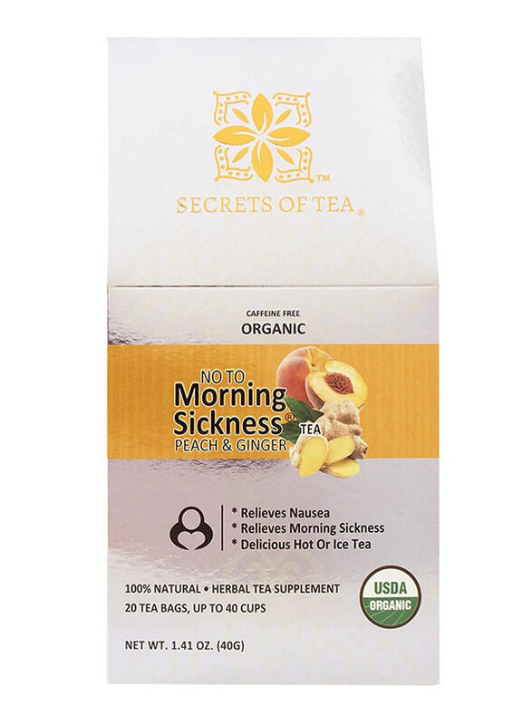 

Secrets of Tea Peach & Ginger Morning Sickness Tea, 20 Tea Bags