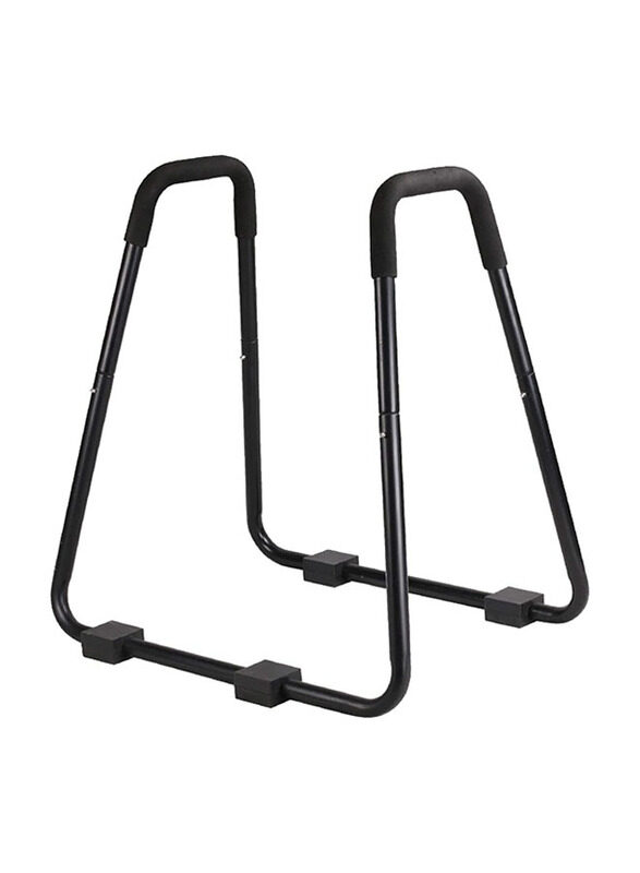 

Max Strength Triceps Strength Training Dips Bar, Black