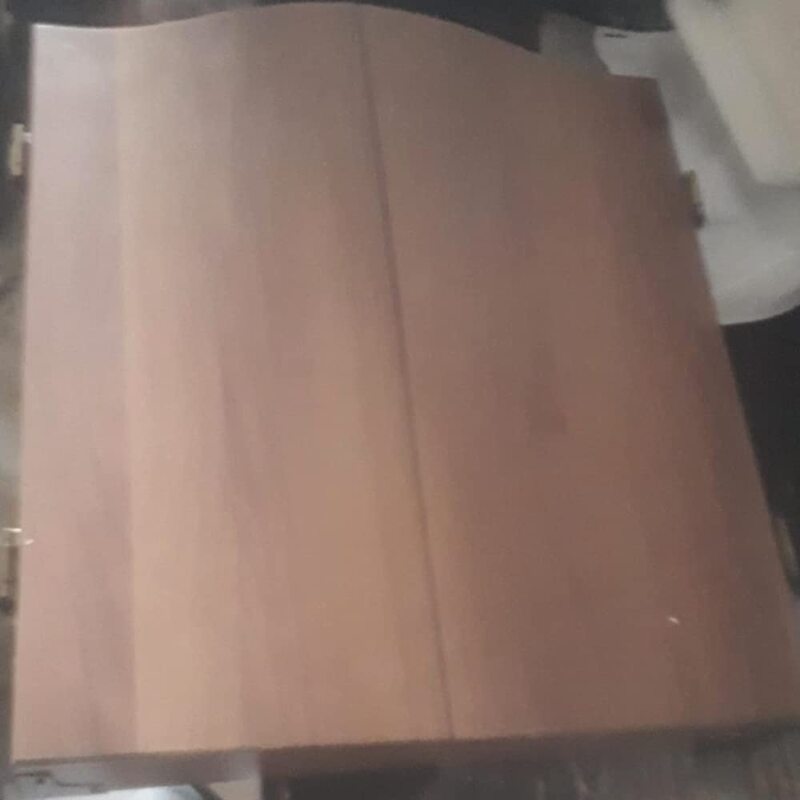 X MaxStrength Dart board Cabinet Set, Dark Brown